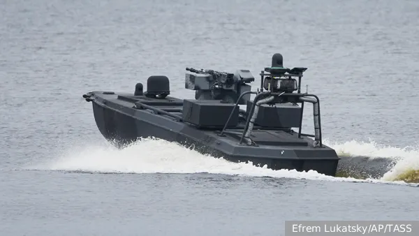 Румыния уничтожила украинский дрон Sea Baby в Черном море