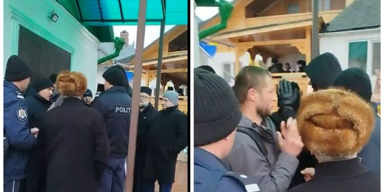 Потасовки в церкви села Деренеу между жителями и священником Бессарабской митрополии