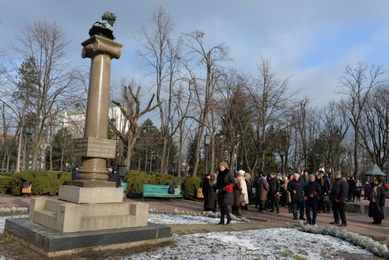 189 de ani de la moartea lui Alexandr Pușkin, marcați la Chișinău