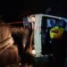Accident rutier în raionul Slobozia: șoferul descarcerat după ce mașina s-a răsturnat