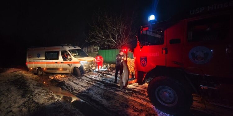 Polei și vreme nefavorabilă: salvatorii au intervenit în 35 de misiuni în ultimele 24 de ore