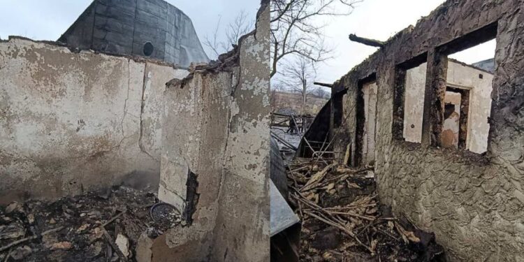 Пожар в Сынжерейском районе: в селе Слобозия-Мэгура погиб мужчина