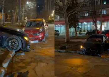 Ночное ДТП в столичном секторе Рышкановка: столкнулись три автомобиля