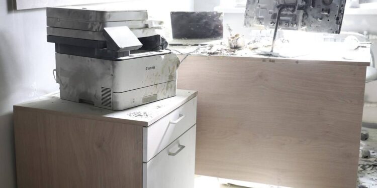 Пожар в Министерстве здравоохранения! ГИЧС сообщает, что загорелся компьютер