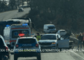 O Skoda și un Mercedes, implicate într-un accident la Ialoveni: Poliția și ambulanța, la fața locului