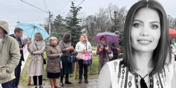 В Кишиневе прошёл марш памяти Людмилы Вартик