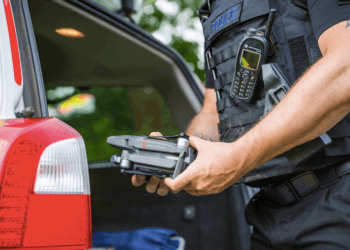 Полиция усиливает контроль за водителями и использует дроны