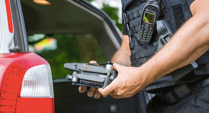 Полиция усиливает контроль за водителями и использует дроны