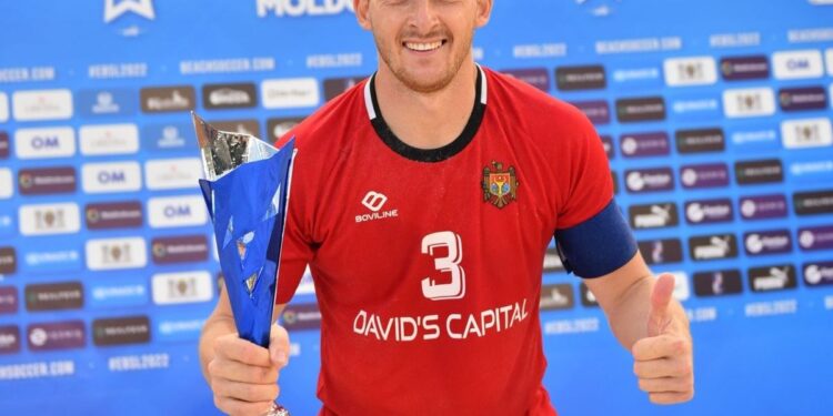 Grigore Cojocari, printre cei mai buni jucători de fotbal pe plajă din lume