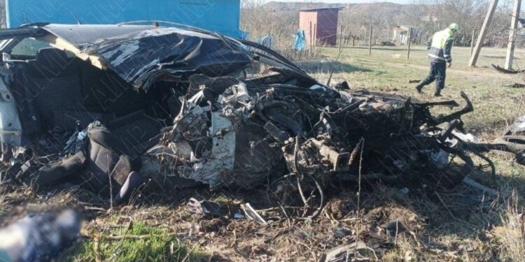 Жуткое ДТП на трассе Тирасполь–Первомайск: двое погибших