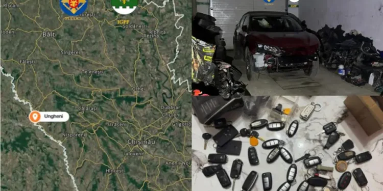 Ликвидирована сеть автоконтрабанды на 5 000 000 леев: задержаны 8 человек, включая должностных лиц