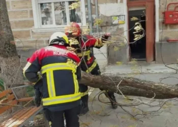 Сильный ветер нанес серьезный ущерб в Молдове: 118 выездов спасателей за один день