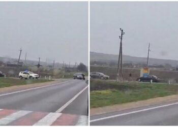 Автомобиль марки Toyota серьезно поврежден в результате аварии в Теленештском районе на Радоницу: полиция работает на месте происшествия