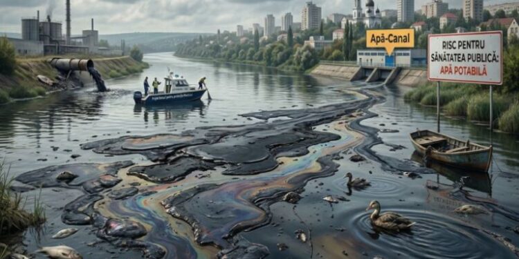 Новый разлив нефтепродуктов на Днестре: власти проводят экстренное заседание