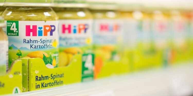 Austria: produse pentru bebeluși retrase de pe piață după descoperirea unei substanțe toxice în borcane HiPP