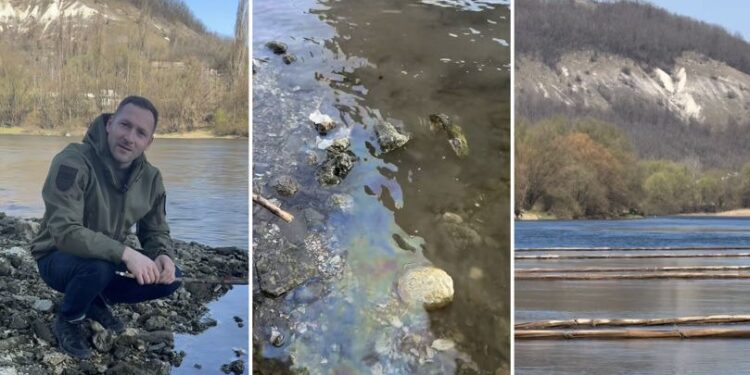 Почему на Днестре снова появляются нефтяные пятна? Объяснения министра экологии