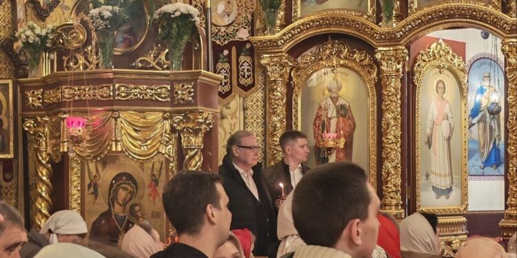 Ambasadorul Rusiei în Moldova a participat la procesiunea de Paște din Chișinău