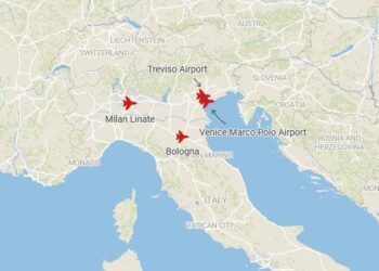 В аэропортах северной Италии ограничили заправку самолётов из-за дефицита топлива