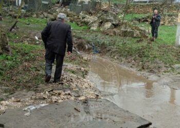 Чрезвычайная ситуация в Приднестровье: ливень с градом повредил дороги в Вадатурково