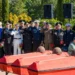 На Шерпенском плацдарме проходит церемония захоронения 16 солдат и офицеров Красной Армии