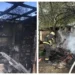 Пожар в Парканах: сарай почти полностью сгорел, спасены 10 кур