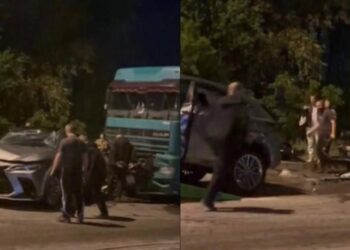Серьёзное ДТП под Кишинёвом: автомобиль оказался зажат между фурами