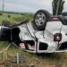 Accident feroviar la Gangura: o mașină a fost lovită de un tren marfar