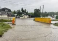 Ploile au afectat mai multe drumuri naționale. Circulația pe traseul G56 a fost restabilită