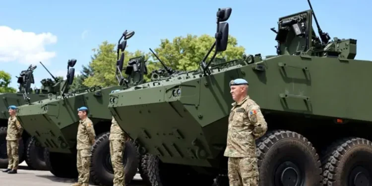 Armata Națională își modernizează flota: Germania a livrat Moldovei primele blindate Piranha 5