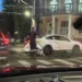 В центре Кишинева произошло ДТП: 16-летний мотоциклист попал в больницу