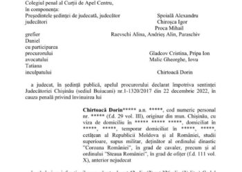 Dorin Chirtoacă rămâne achitat în dosarul parcărilor cu plată: Curtea de Apel a respins apelul procurorilor