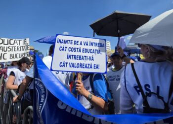 Proteste în România. Sindicaliștii cer anularea legii salarizării