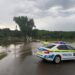 Ливни осложнили дорожное движение в Страшенском районе: трасса возле Пэнэшешть перекрыта